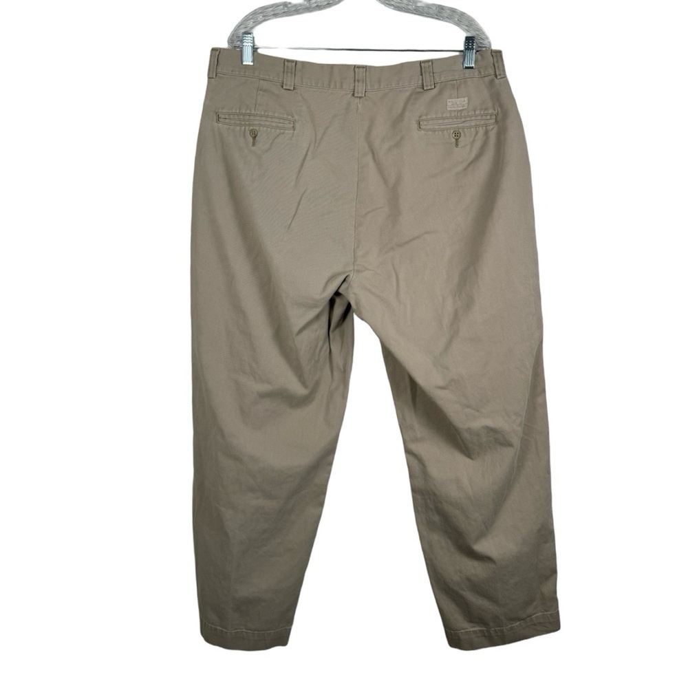 Polo Ralph Lauren Pants Men’s 36X29 Light Tan Khaki 100% Cotton Twill - Picture 2 of 5